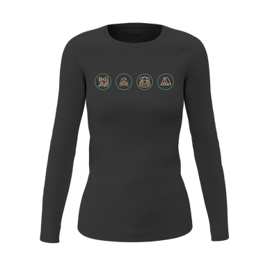 Camp Life Women Long Sleeve Shirt